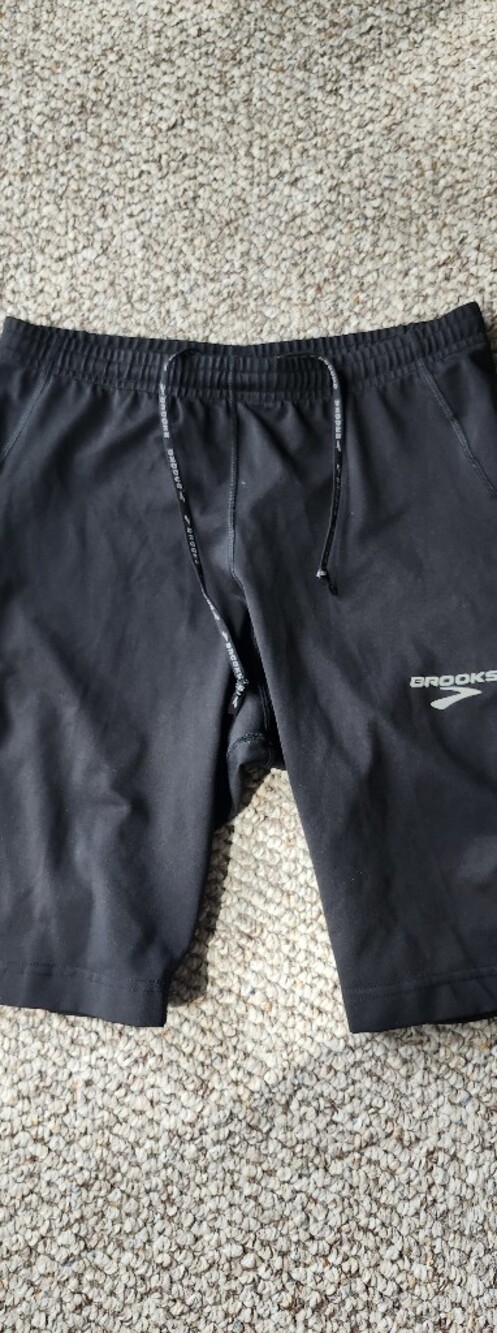 Brooks Black Men's Athletic Shorts